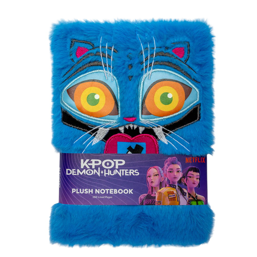 Kpop Demon Hunters - Derpy Tiger Plys-notesbog