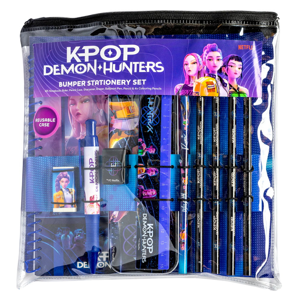 KPop Demon Hunters - Bumper Stationary Set 12 dele
