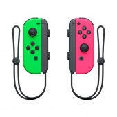Nintendo Switch Joy-Con Par - Neongrøn/Neonrosa