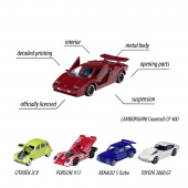 Majorette, veteranbiler 5-pak Majorette, veteranbiler 5-pak