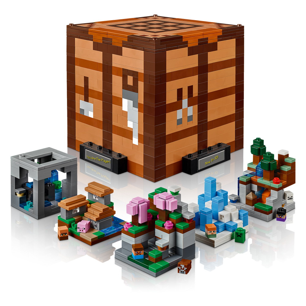 LEGO Minecraft - Craftingbordet