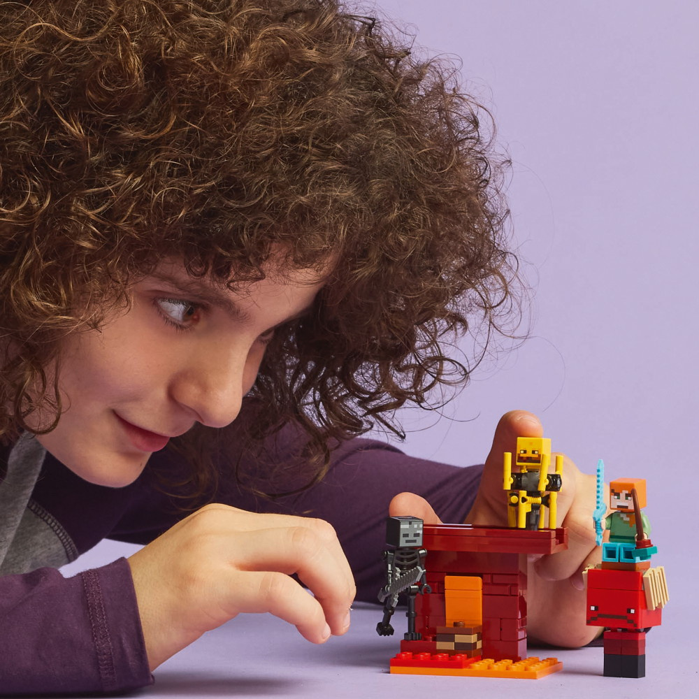 LEGO Minecraft - Nether-lavakampen