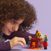 LEGO Minecraft - Nether-lavakampen LEGO Minecraft - Nether-lavakampen