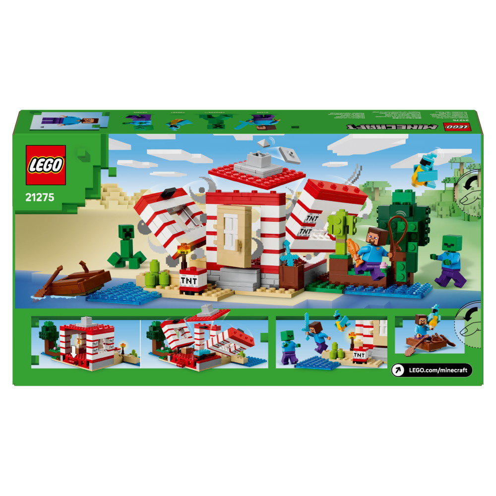 LEGO Minecraft - TNT-junglehuset