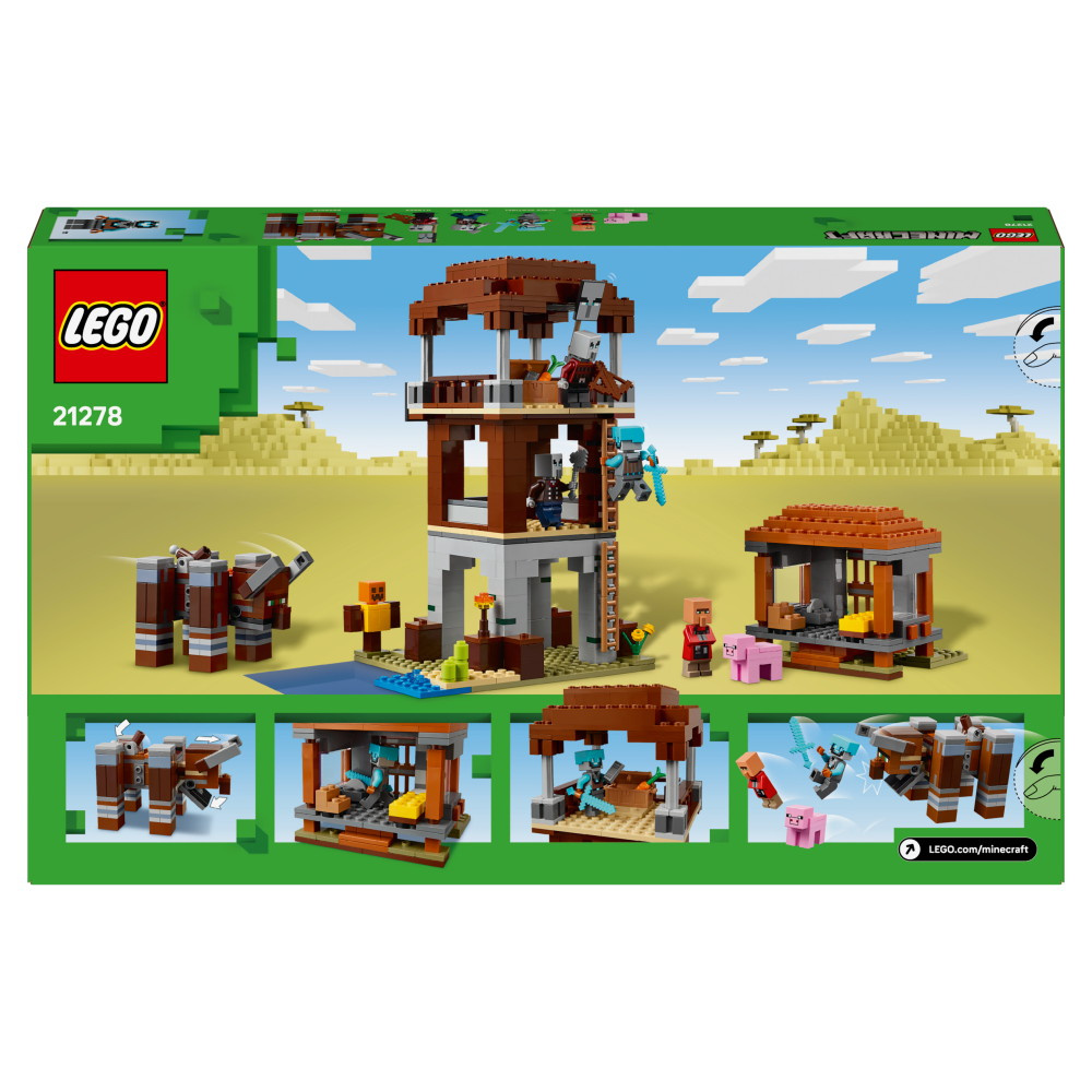 LEGO Minecraft - Røverforposten og ravager