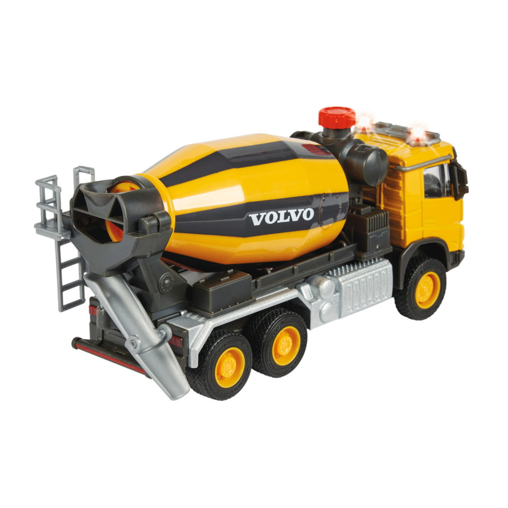 Volvo lastbil med cementblander