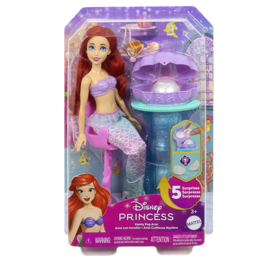 Disney Prinsesse Ariel med overraskelse