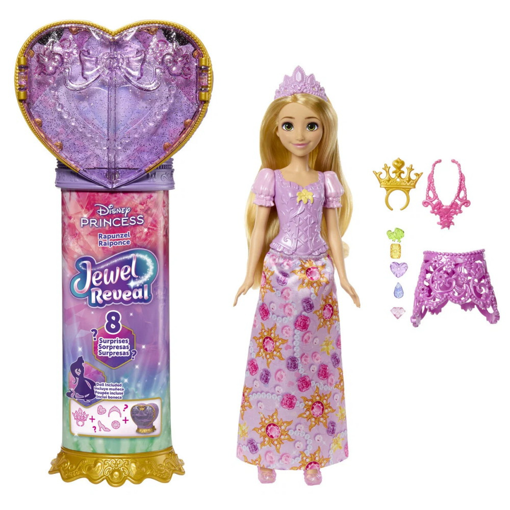 Disney Princess Rapunzel Jewel Reveal