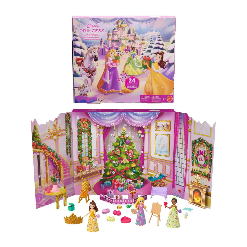 Disney Princess Small Doll Advent Calendar 2025