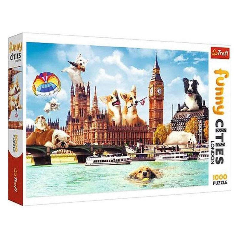 Trefl Dogs in London 1000 Brikker