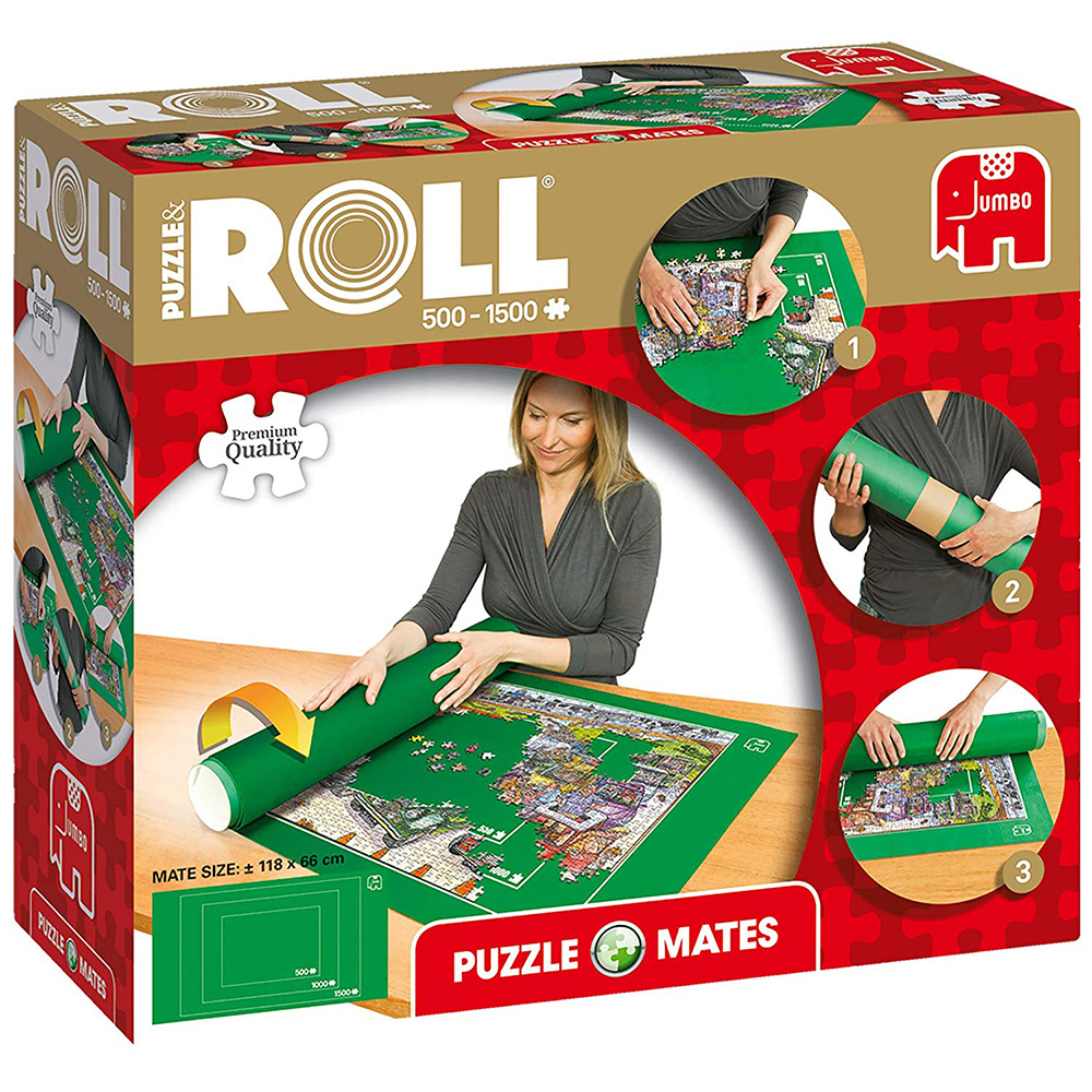 Jumbo Puzzle & Roll 500 - 1500 Brikker