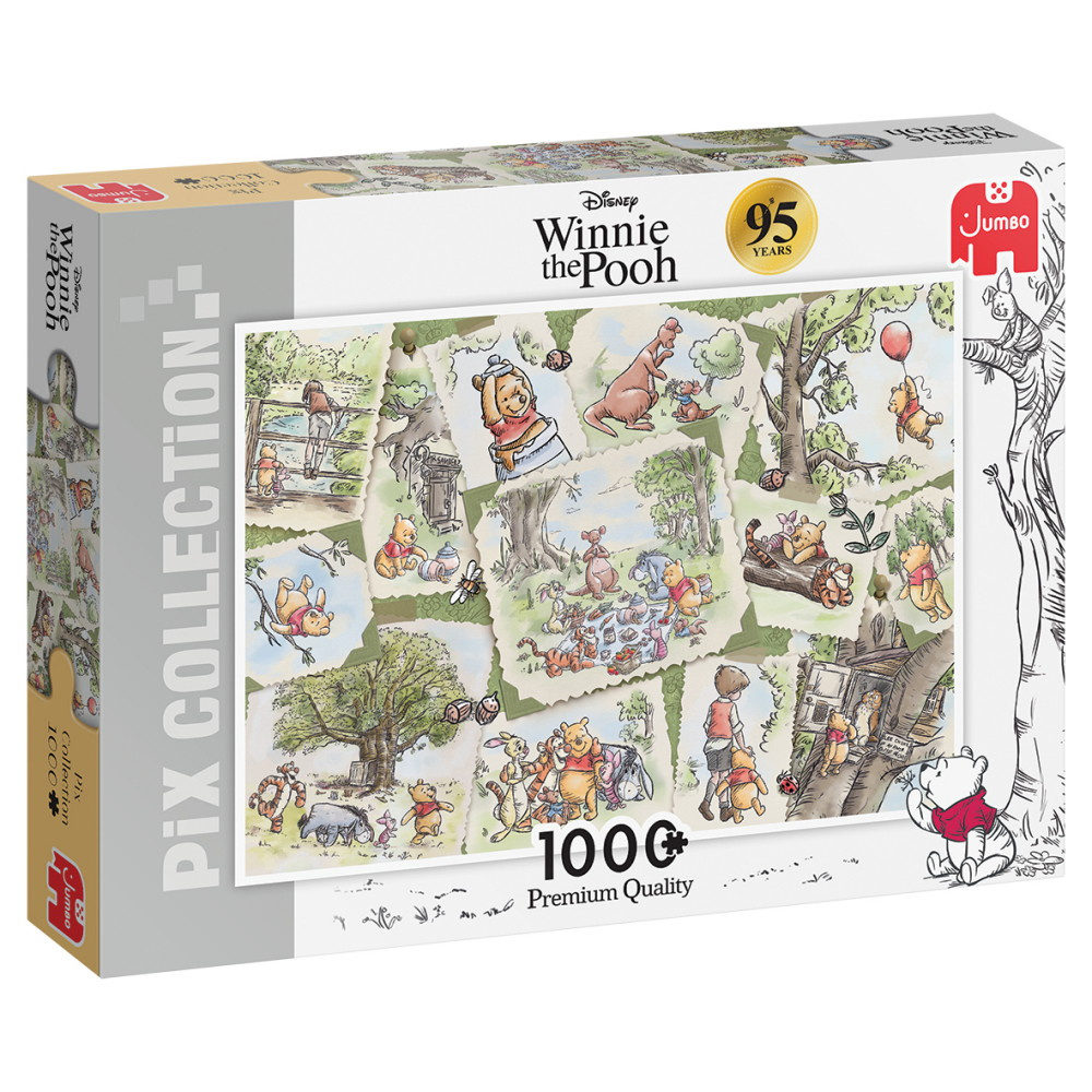 Jumbo Winnie the Pooh 1000 brikker