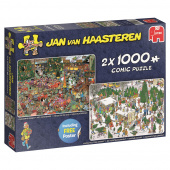Jan Van Haasteren Christmas Gifts 2x1000 brikker