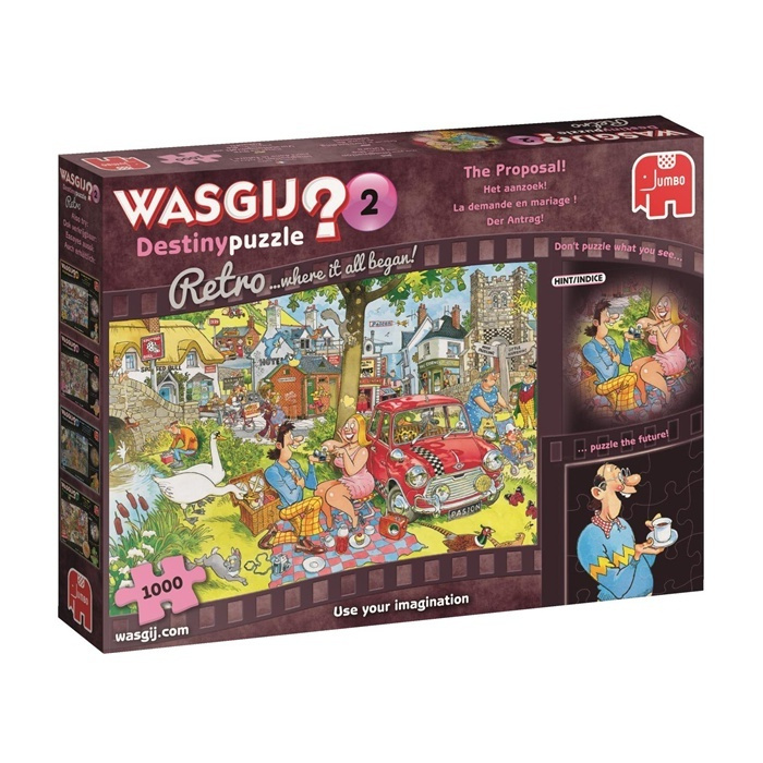 Wasgij? Destiny #2 Retro - The Proposal 1000 brikker