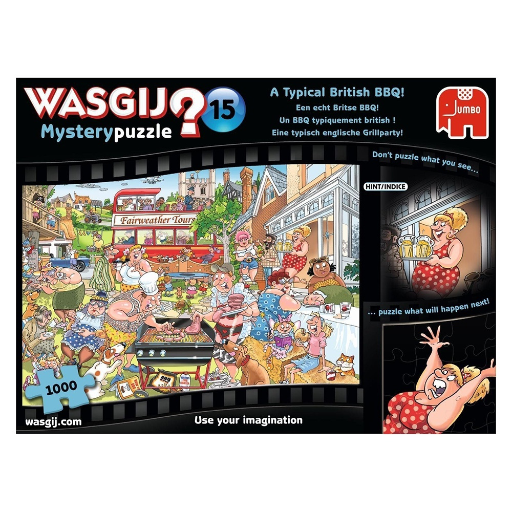 Wasgij? Mystery #15 - A Typical British BBQ! 1000 brikker