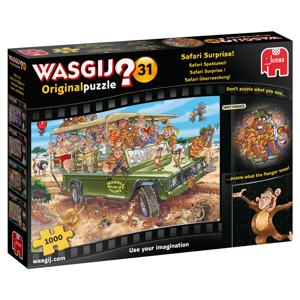 Wasgij? Original #31 Safari Surprise! 1000 Brikker