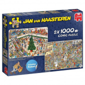 Jan Van Haasteren Holiday Shopping 2x1000 brikker