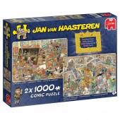 Jan Van Haasteren : A Trip to the Museum 2x1000 brikker
