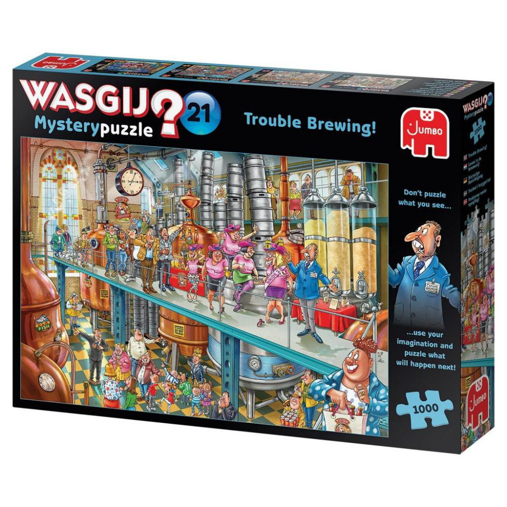 Wasgij? Mystery #21 - Trouble Brewing! 1000 Brikker