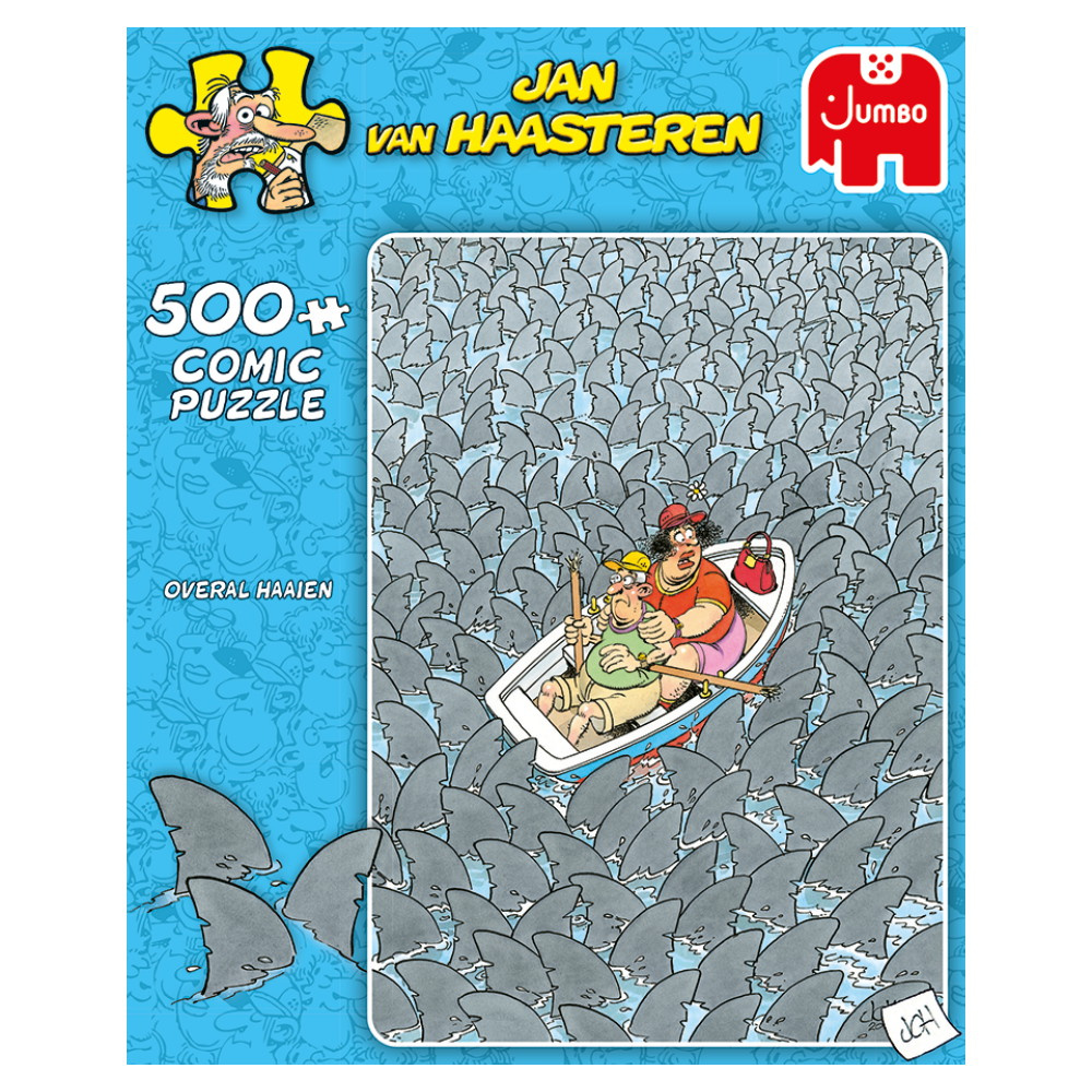 Jan van Haasteren - Total Sharks 500 brikker
