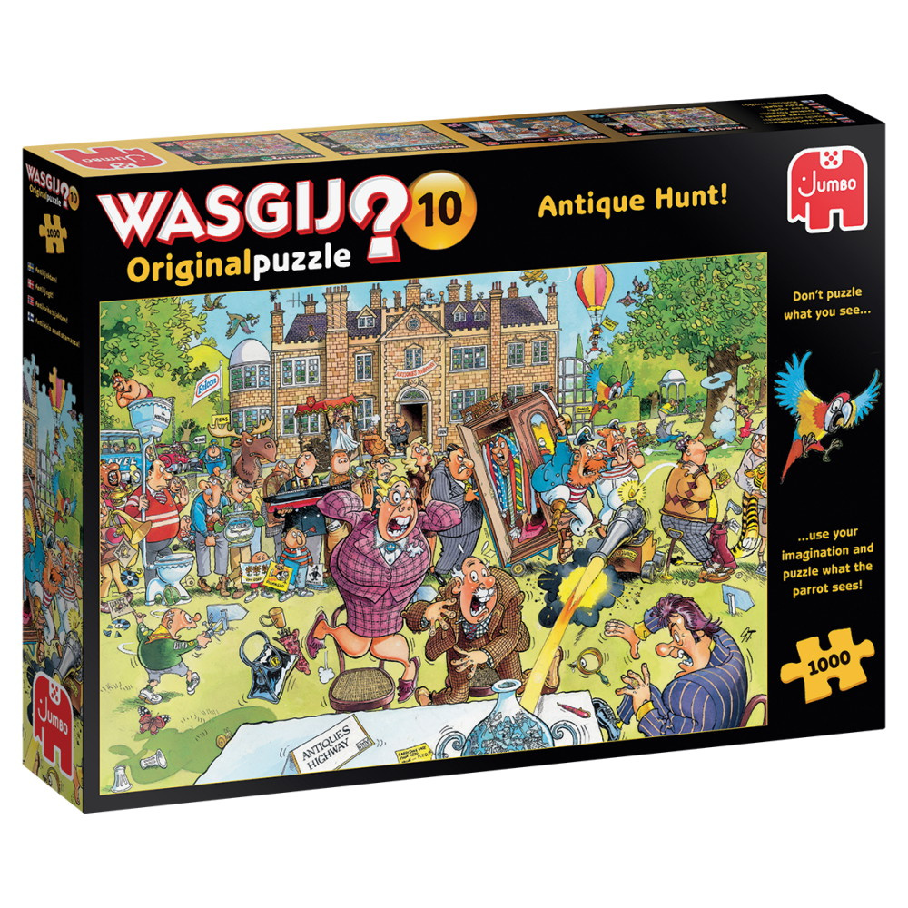 Wasgij? Original #10 Antique Hunt! 1000 Brikker
