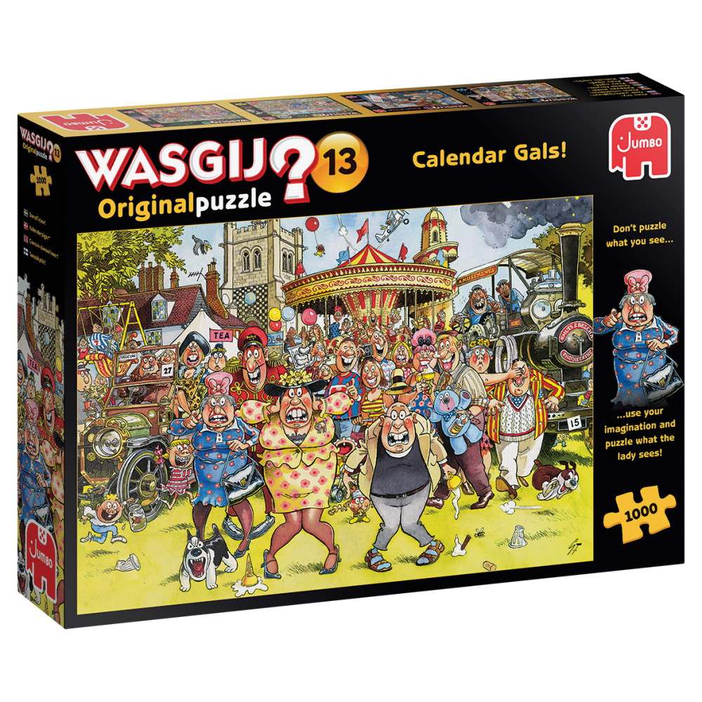 Wasgij? Original #13 Calendar Gals! 1000 Brikker