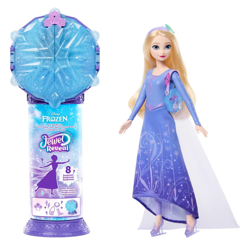 Disney Frozen - Reveal Ice Skating Elsa Fashion Doll