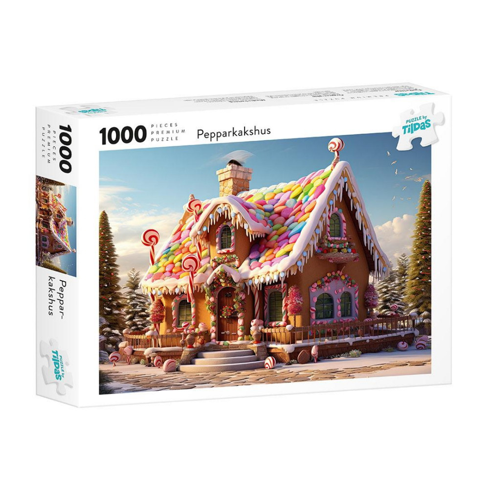 Tildas: Pepparkakshus 1000 Brikker
