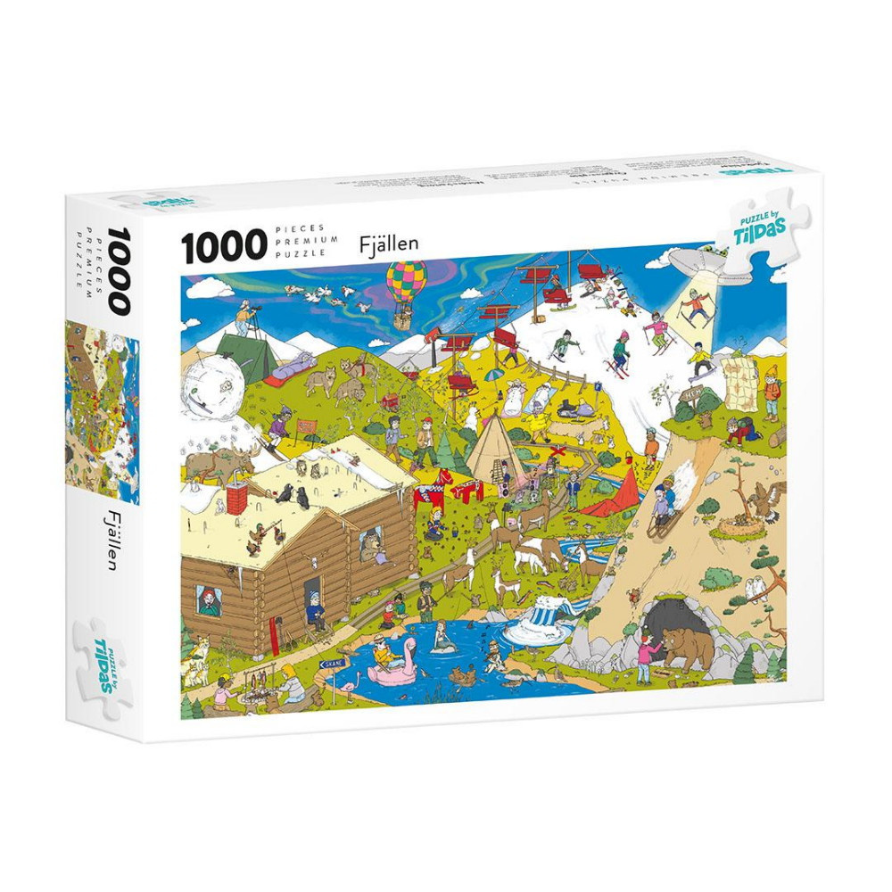 Tildas: Fjällen 1000 Brikker