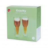 Beer Glass Gravity, 400 ml x 2 Beer Glass Gravity, 400 ml x 2