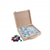 Mexican Train Wood Case Mexican Train Wood Case
