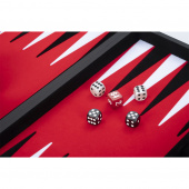 Longfield Backgammon Medium Red Longfield Backgammon Medium Red