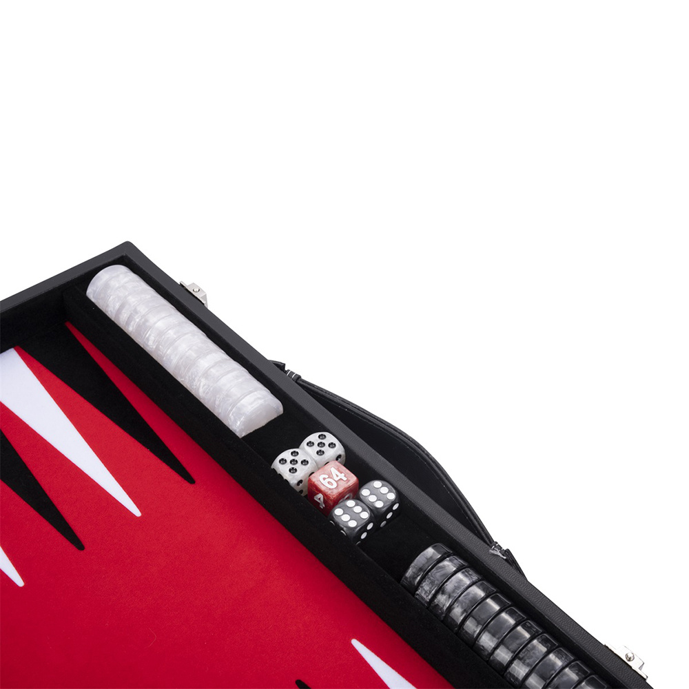 Longfield Backgammon Large Red