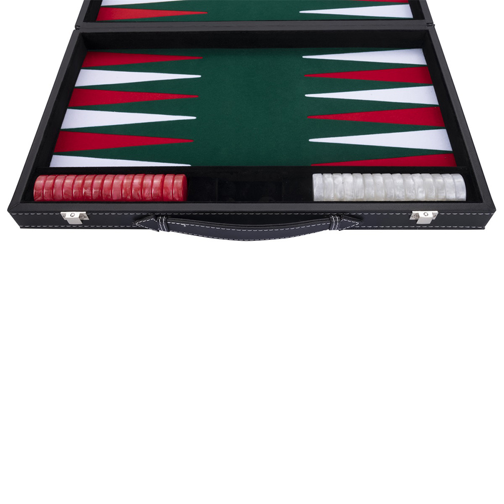 Longfield Backgammon Large Green