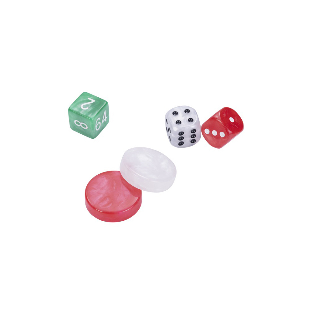 Longfield Backgammon Large Green