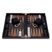 Longfield Backgammon Medium Brown Ebony Longfield Backgammon Medium Brown Ebony