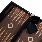 Longfield Backgammon Medium Walnut Longfield Backgammon Medium Walnut