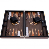 Longfield Backgammon Large Walnut Longfield Backgammon Large Walnut