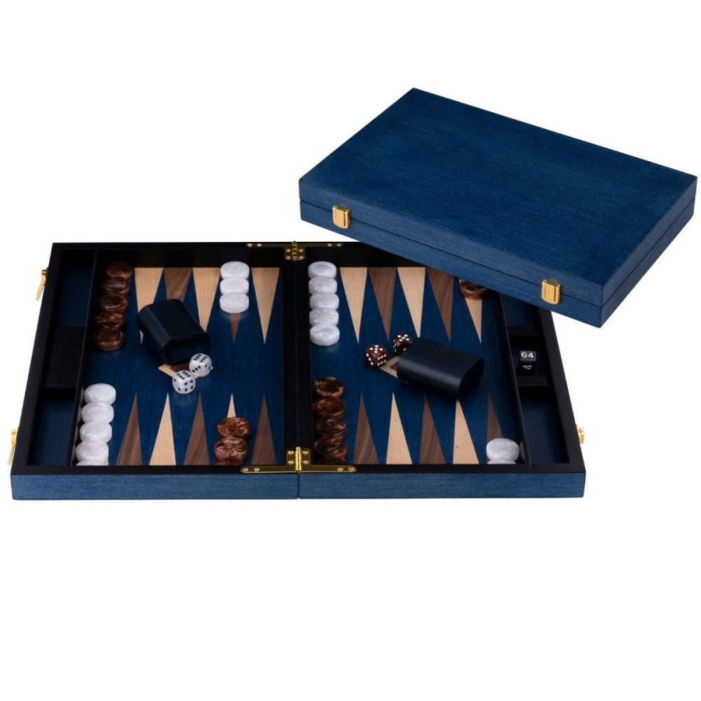 Engelhart Backgammon Stor Blå
