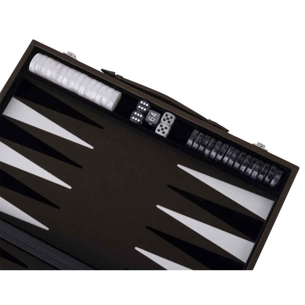 Engelhart Backgammon Mellem Mørkebrun