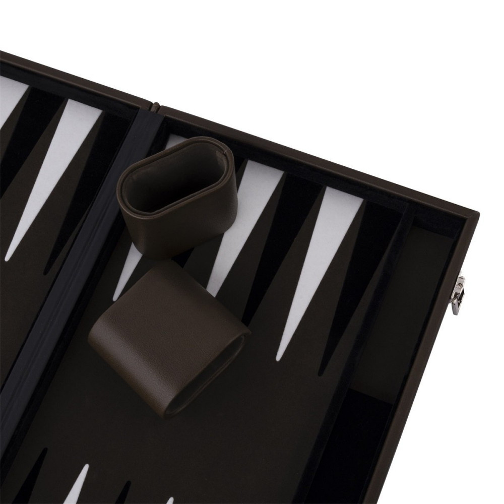 Engelhart Backgammon Mellem Mørkebrun