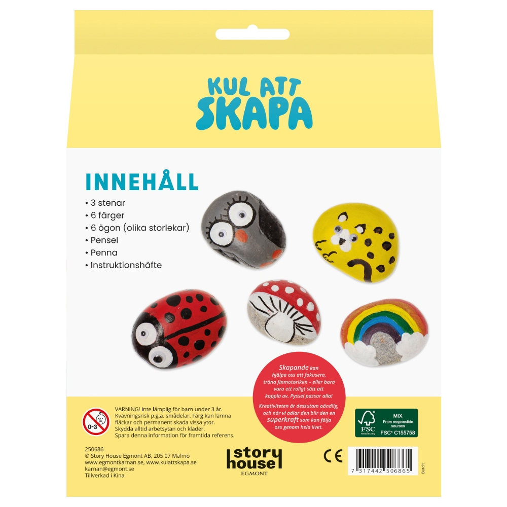 Kul Att Skapa - Stenmaling