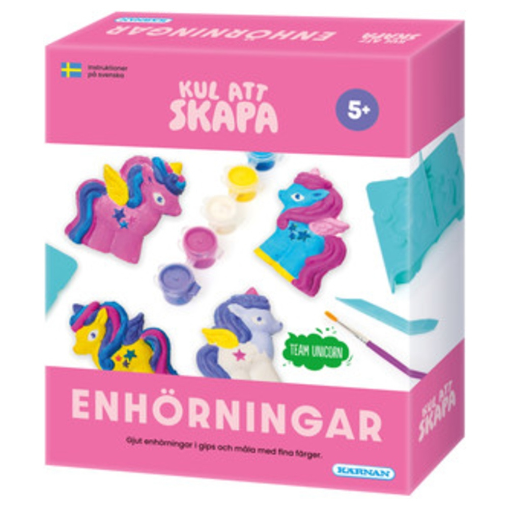 Kul att skapa - Gipsenhjørninger