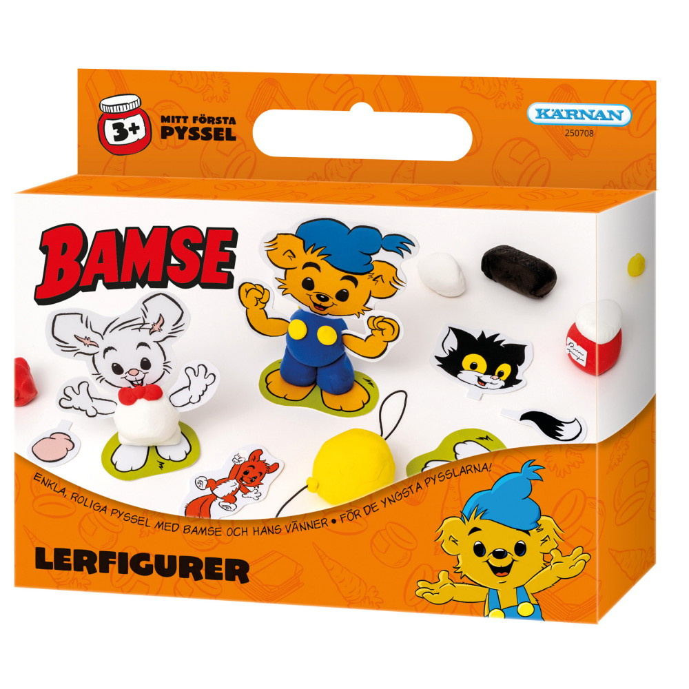 Bamse - Skab lerfigurer