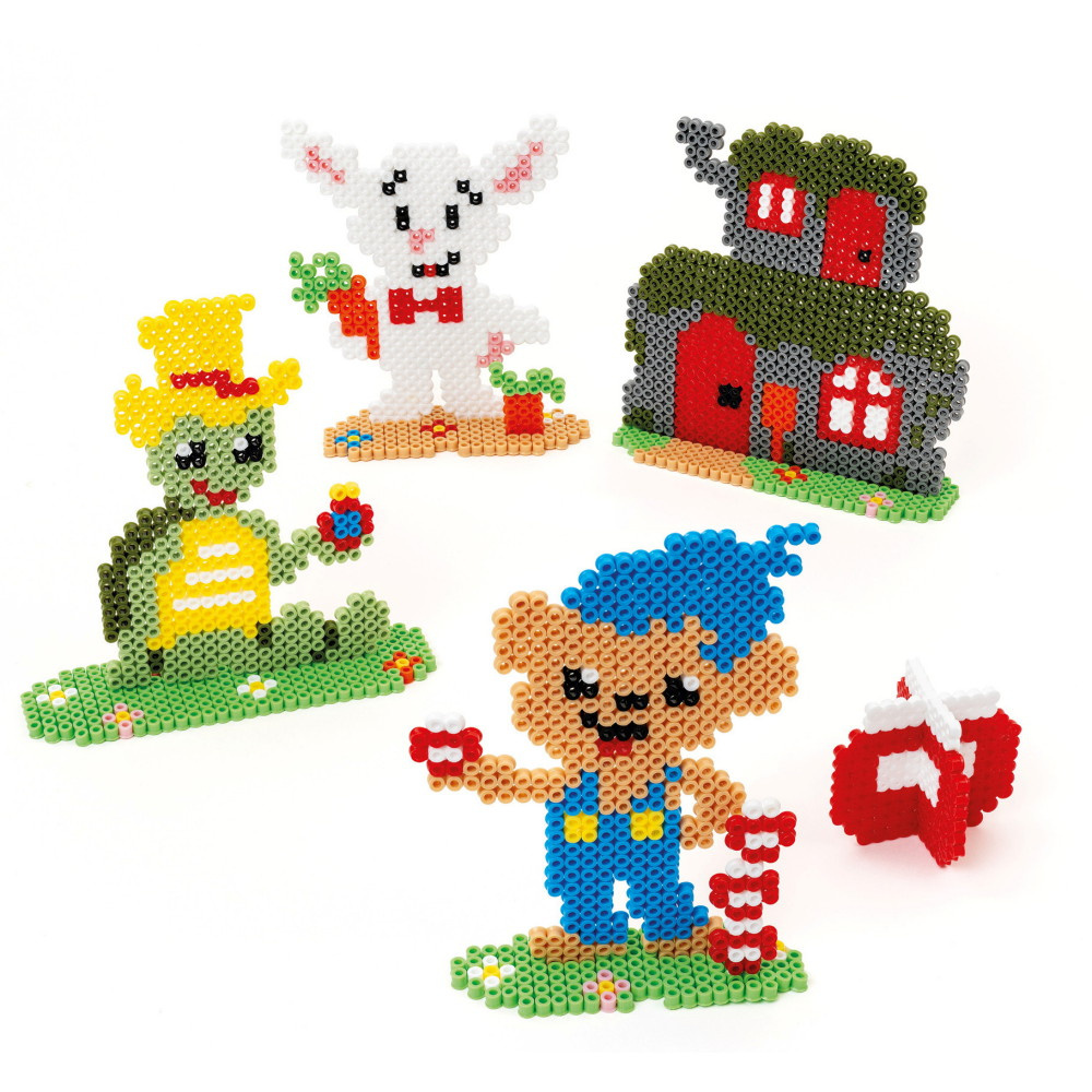 Sjov at være kreativ - Perleplader med bamse