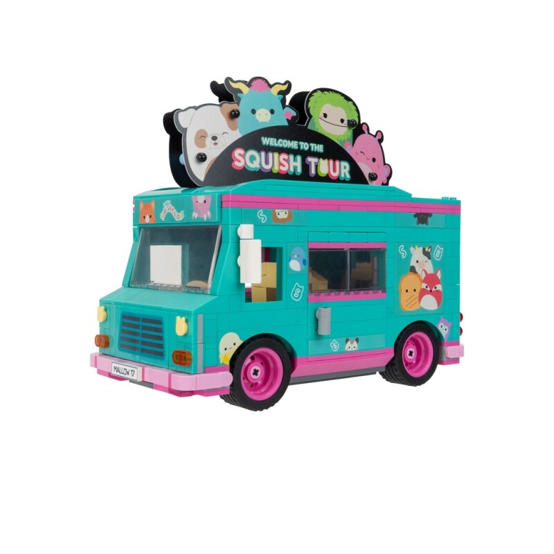 BLDR Squishmallows Stort Squish Tour Van legesæt