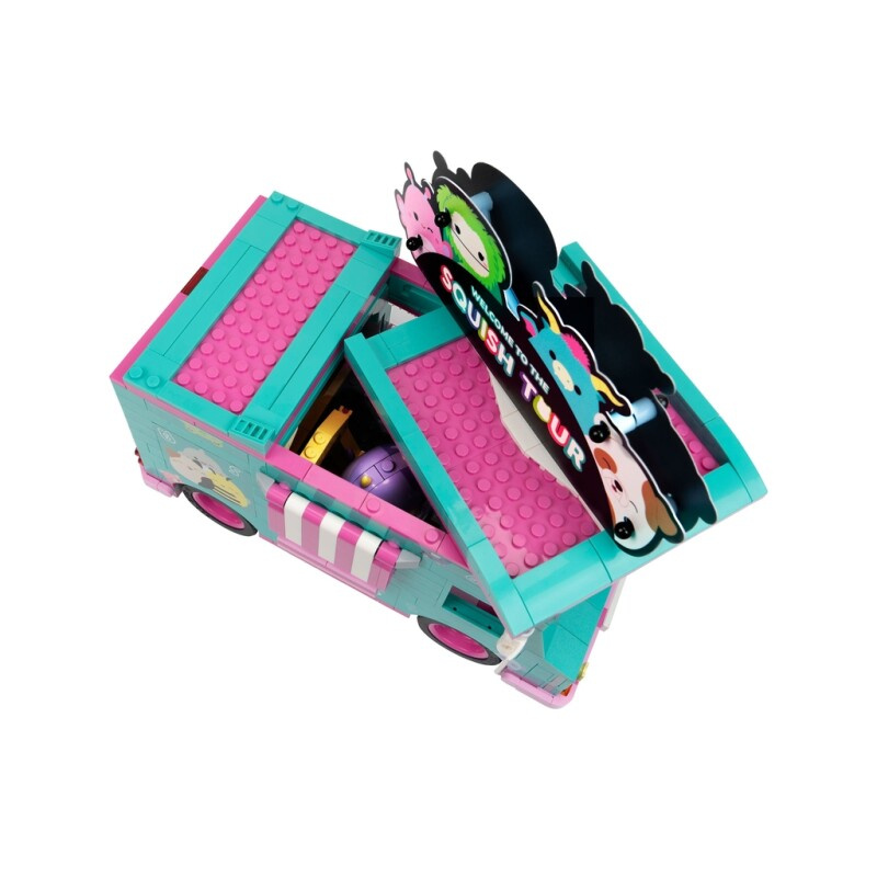 BLDR Squishmallows Stort Squish Tour Van legesæt