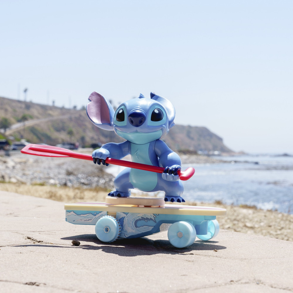 Disney - Radiostyret Surfer Stitch 25 cm