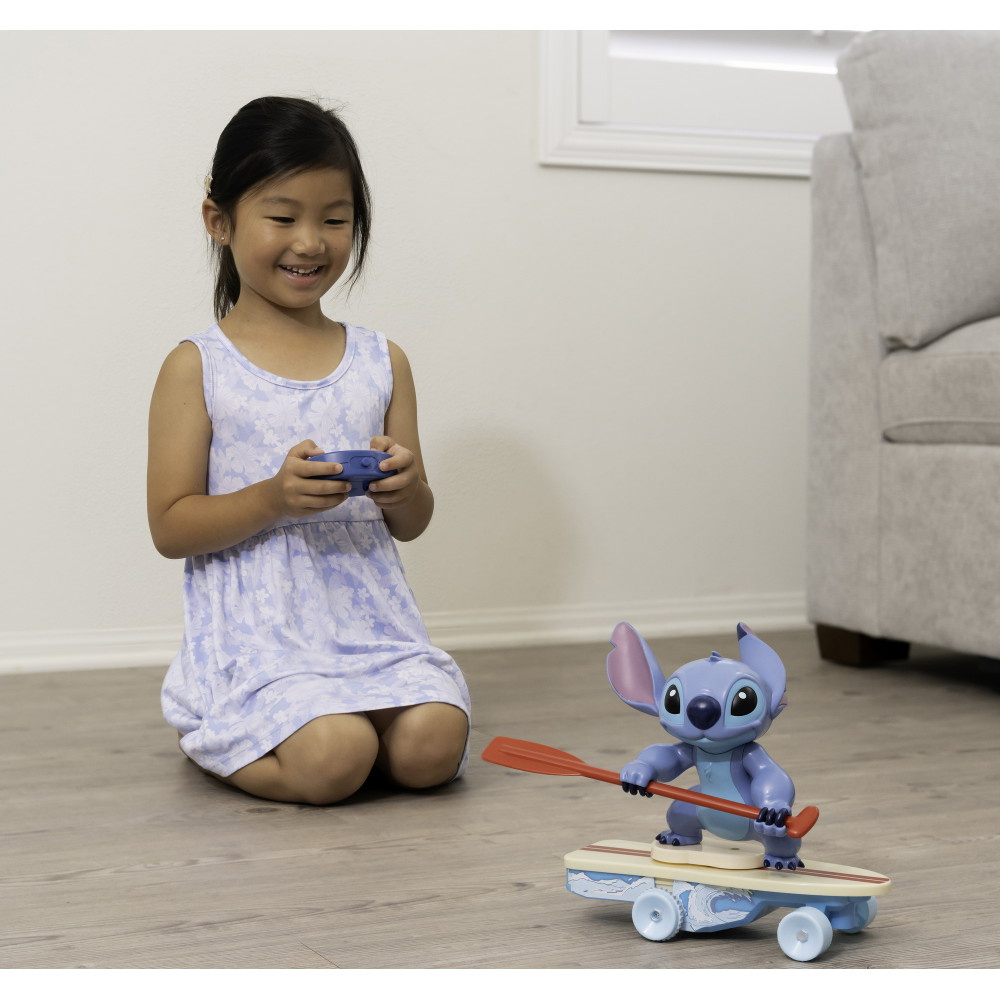 Disney - Radiostyret Surfer Stitch 25 cm