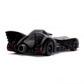 Batman-figur med 1989 Batmobile 1:32 Batman-figur med 1989 Batmobile 1:32